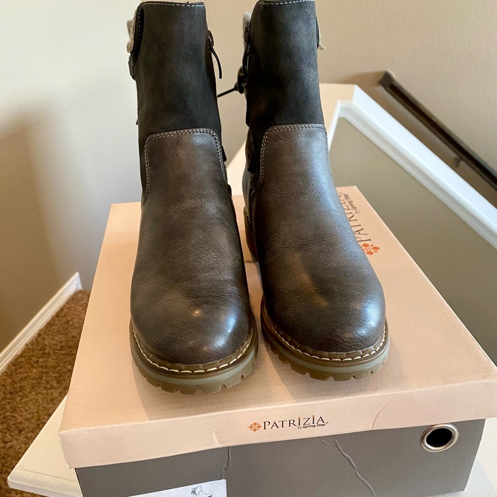 NIB - Women’s Gray boots - Patrizia by Spring Step boots Dawna - Picture 10 of 10